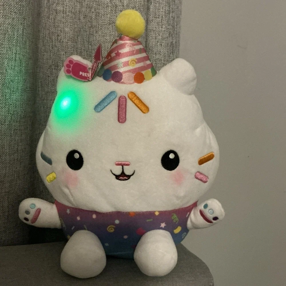 Gabby's Dollhouse Sprinkle Party Cakey‎ Cat Plush 10